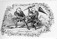 Kaiser and Suringar fighting for the key to the Hortus.