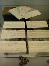 Punched cards